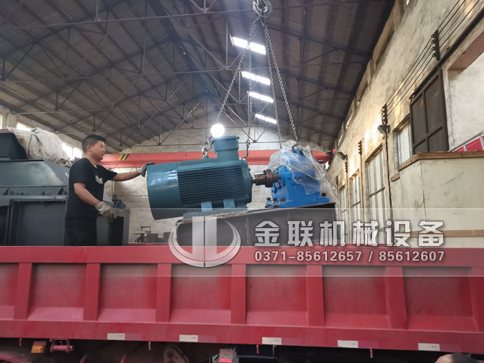 对辊制砂机设备模块化构架，可分体异地安装也可组合安装
